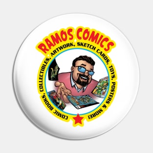 Ramos Comics Logo Pin