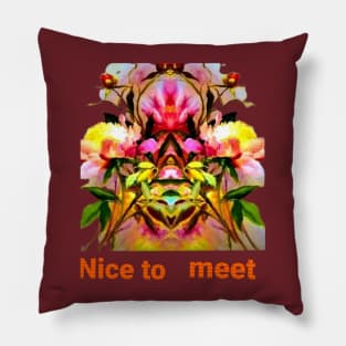 nice to meet Pillow