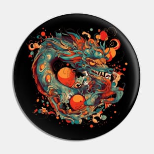 Jade Dragon Pin