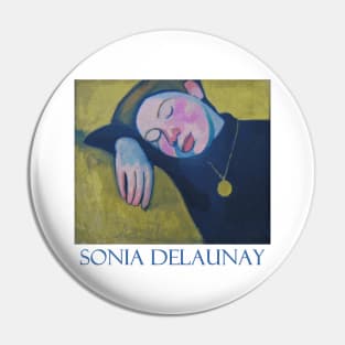 Sleeping Girl by Sonia Delaunay Pin