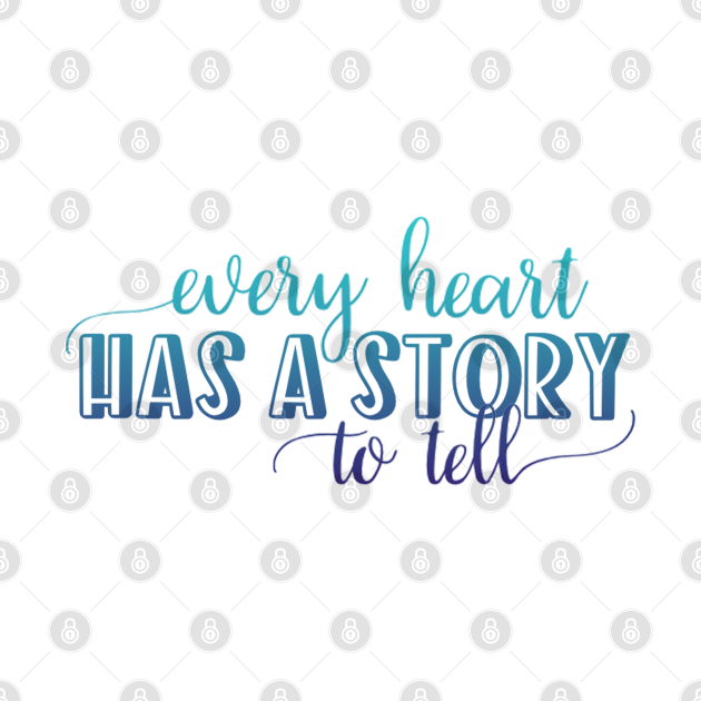 Discover Every heart has a story to tell - Valentines Day Gifts - T-Shirt