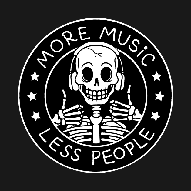 More Music Less People by Tobe Fonseca by Tobe_Fonseca