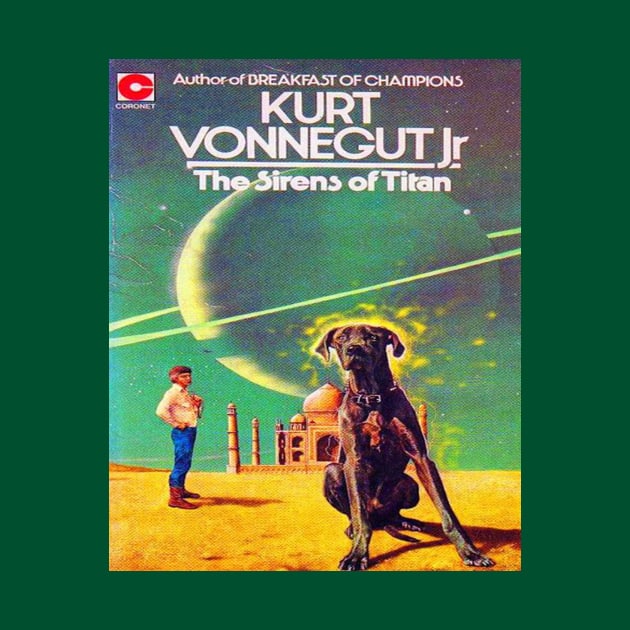 Sirens of Titan by Kurt Vonnegut - Kazak Cover by SpartanCell