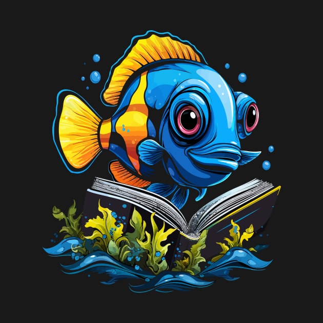 Blue Tang Reads Book by JH Mart