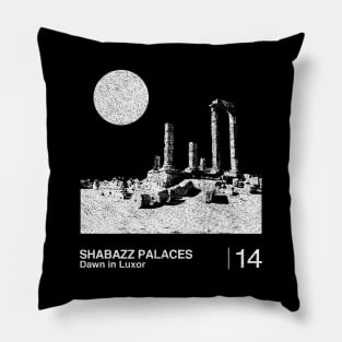 Shabazz Palaces / Minimalist Graphic Artwork Fan Design Pillow