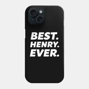 Funny Worlds Best Henry  Kid Henry Name Phone Case