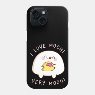 Funny kawaii character in love with yummy Phone Case