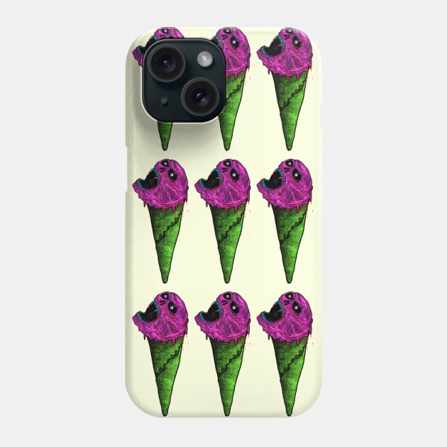 Many Ice Scream Phone Case by DeathAnarchy