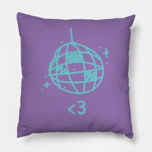 Follow the call of the disco ball Pillow