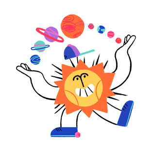 Juggling Sun T-Shirt