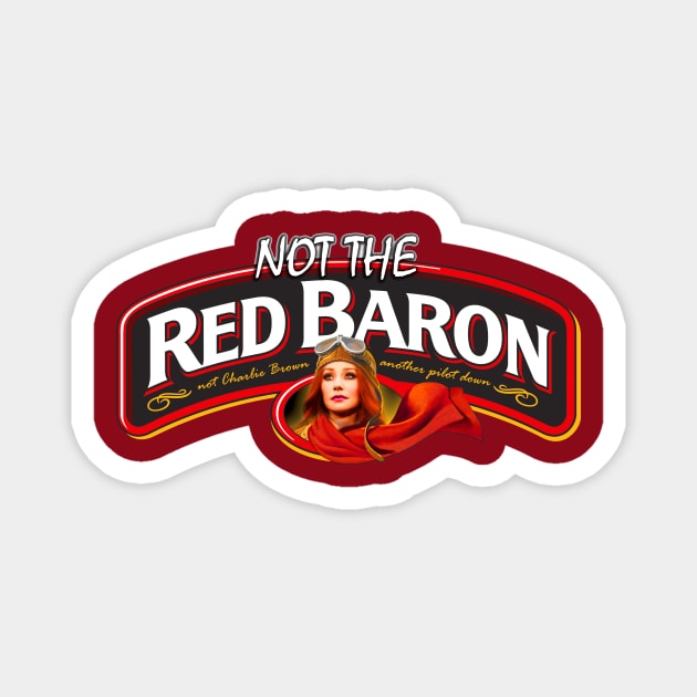 RED BARON Magnet by SortaFairytale