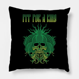 FIT FOR A KING BAND Pillow