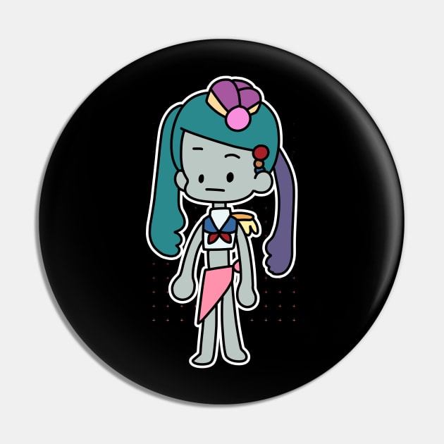 Space sailor Pin by spacemandu