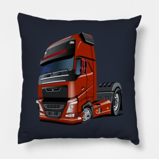 Cartoon truck Pillow