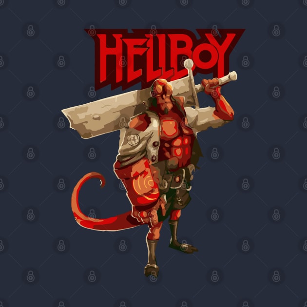 Hellboy by Joker & Angel