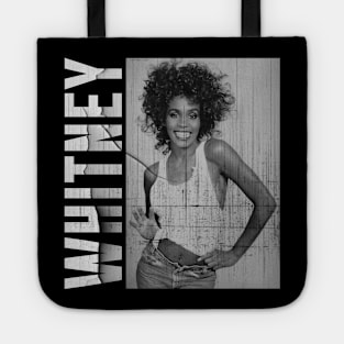 Whitney Houston // Vintage Distressed Tote
