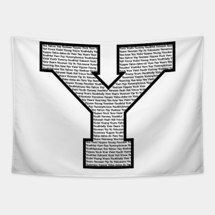 Y Black Tapestry