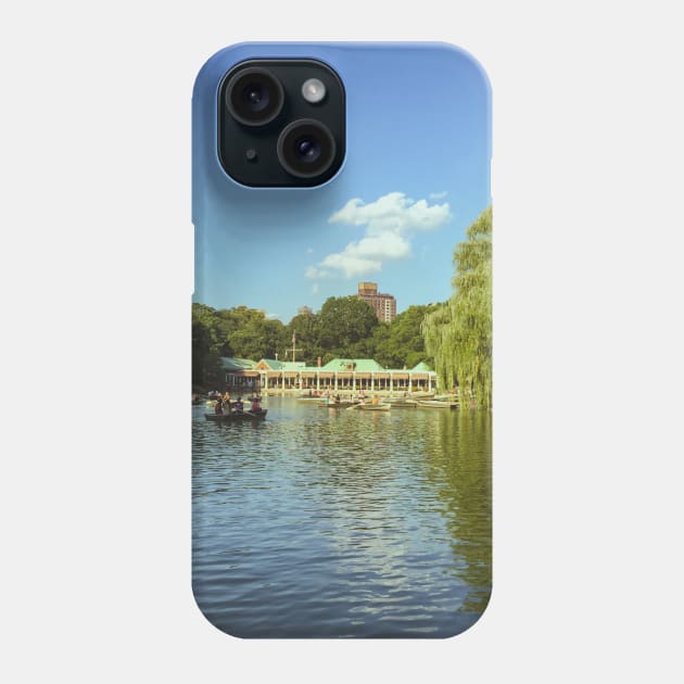 Central Park Lake Manhattan New York City Phone Case by eleonoraingrid