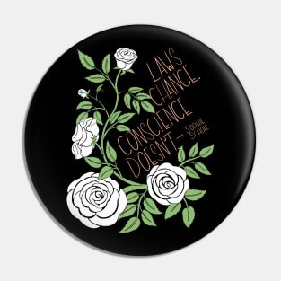 The White Rose Pin