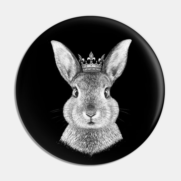 Queen rabbit Pin by kodamorkovkart