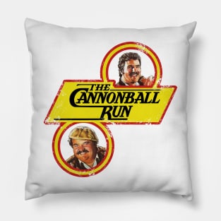 THE CANNONBALL RUN (Distressed) Pillow