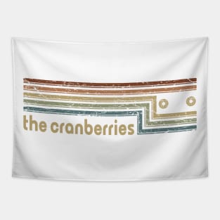 The Cranberries Cassette Stripes Tapestry