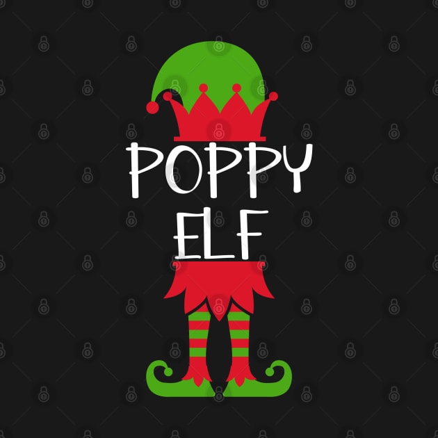 Poppy Elf Matching Family Group Christmas Funny by jkshirts