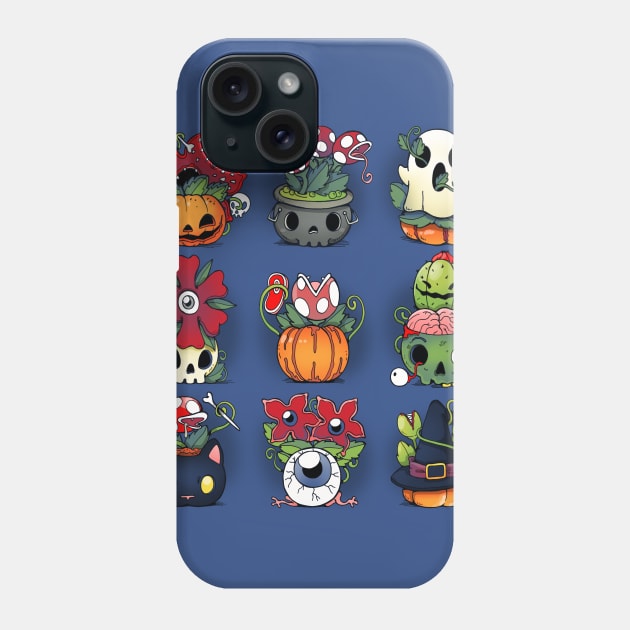 Creepy Succulents Phone Case by Vallina84
