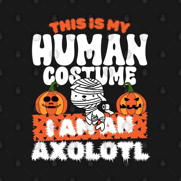 This is my human costume im  an Axolotl by Myartstor 