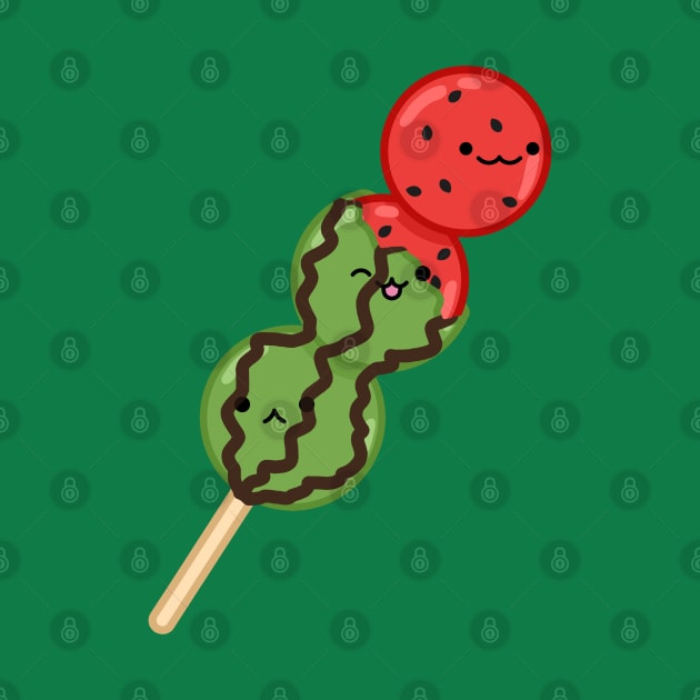 Watermelon Dango (Broken) by jofudachi