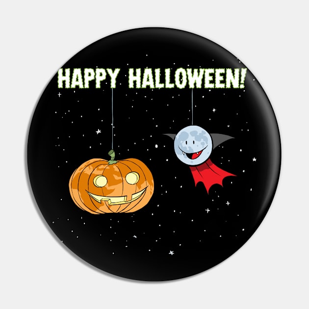 Happy Halloween Pin by ticulin