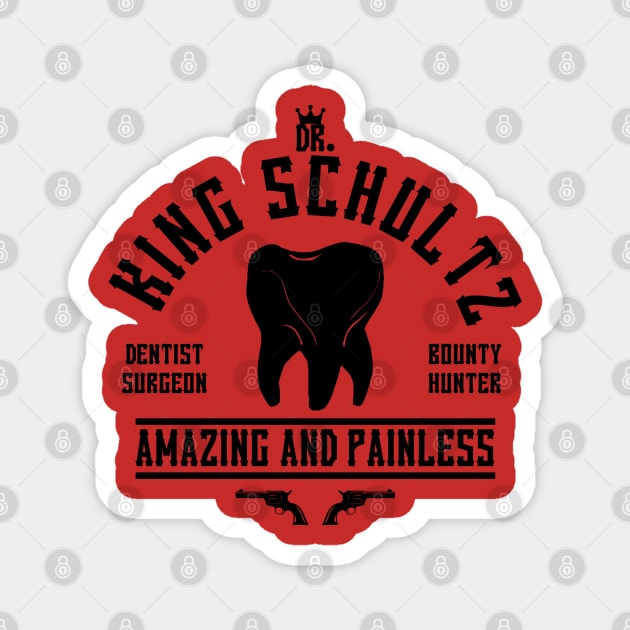 Dr King Schultz Magnet by carloj1956