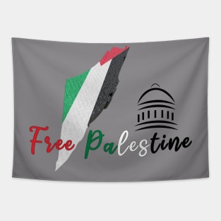 Free Palestine Tapestry