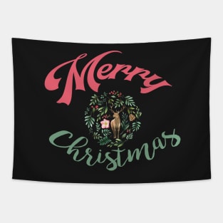 Merry Christmas Tapestry