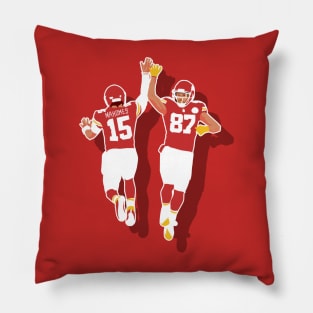 Mahomes and Travis kelce teammate Pillow