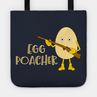 Egg Poacher Funny Food and Hunting Tote