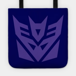 Transformers Decepticon Cartoon Logo Tote