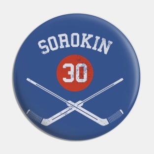 Ilya Sorokin New York I Goalie Sticks Pin