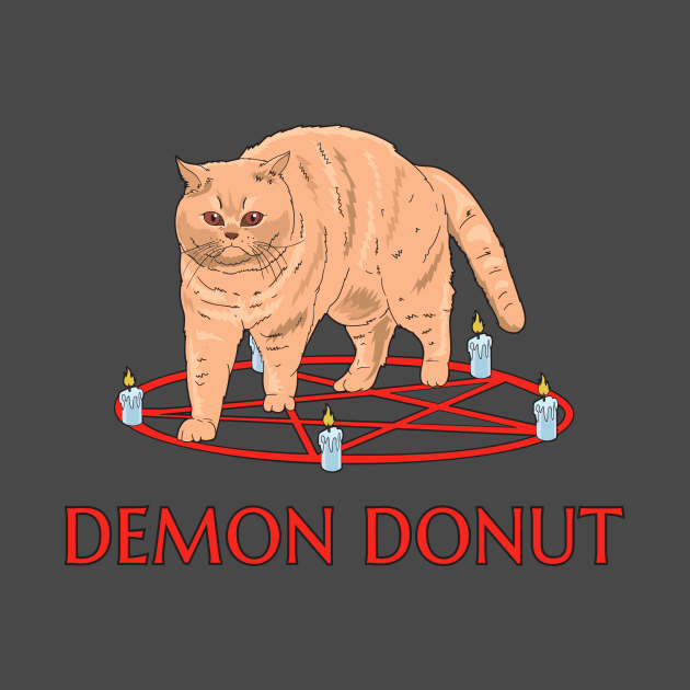 Demon Donut by dunkindonutcat