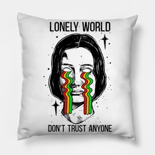 Lonely World Pillow