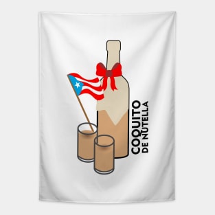 Coquito Puerto Rico Nutella Drink Cocktail Boricua Food Tapestry