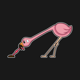 Flamingo Worm T-Shirt