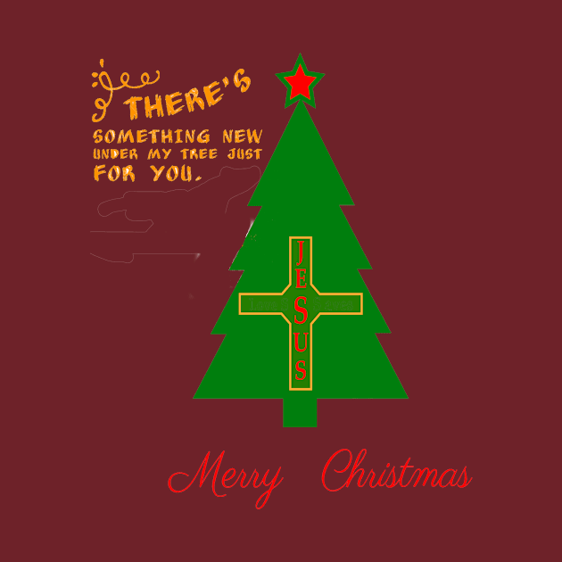 MERRY CHRISTMAS SOMETHING NEW JESUS T-SHIRT by phemalepheonix8