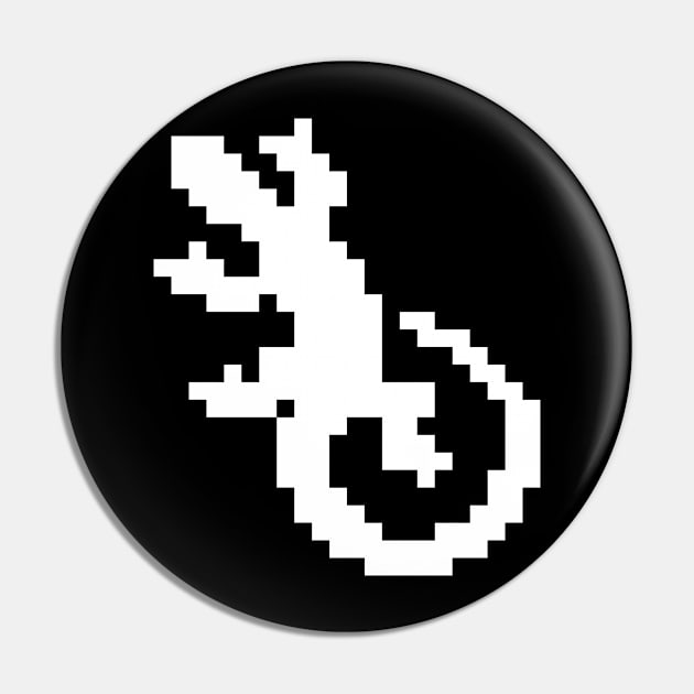 Cool lizard for black Pin by Fashionable Pixel Art