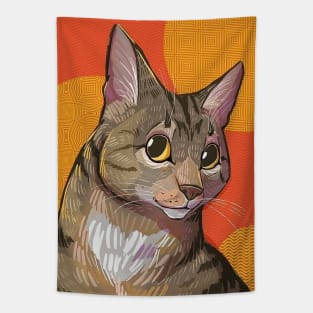 Silly kitty Tapestry