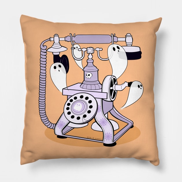 Haunting Call Pillow by 1 in 100