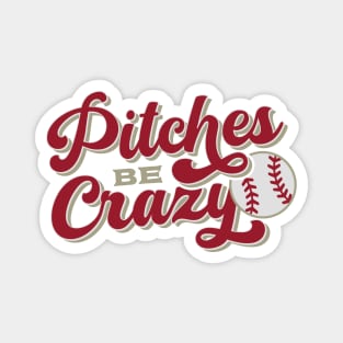 Pitches be crazy Magnet