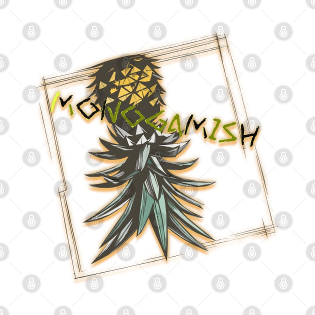 Monogamish upside-down pineapple by Vixen Games