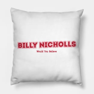 Billy Nicholls Pillow