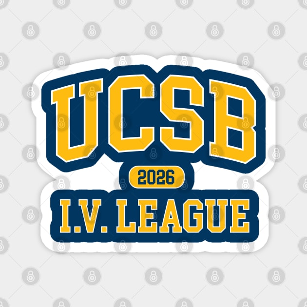 UCSB Class of 2026 I.V. League Magnet by Vector Deluxe